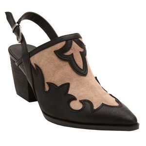 Coconuts by Matisse western bootie mule slingback